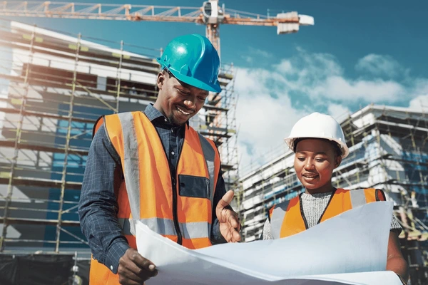 Assisting in the building and construction